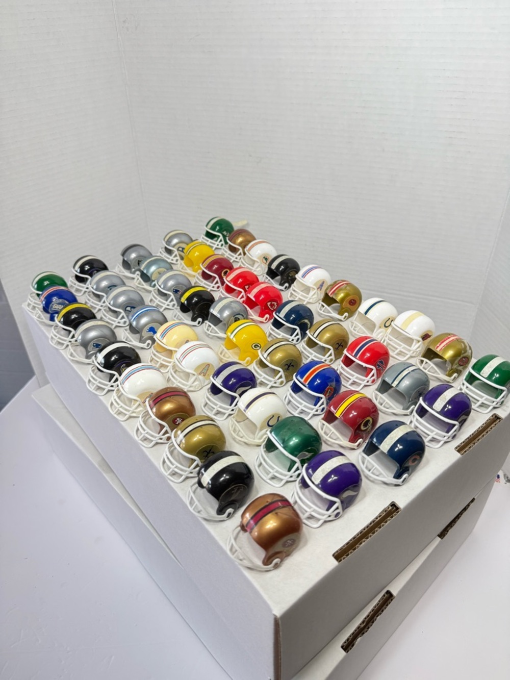 Vintage gumball machine NFL mini helmets